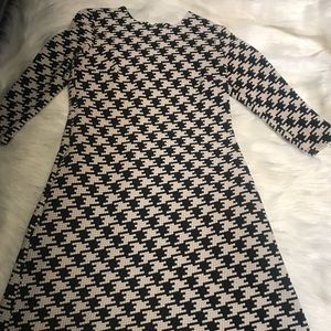 Houndstooth Swing Dress